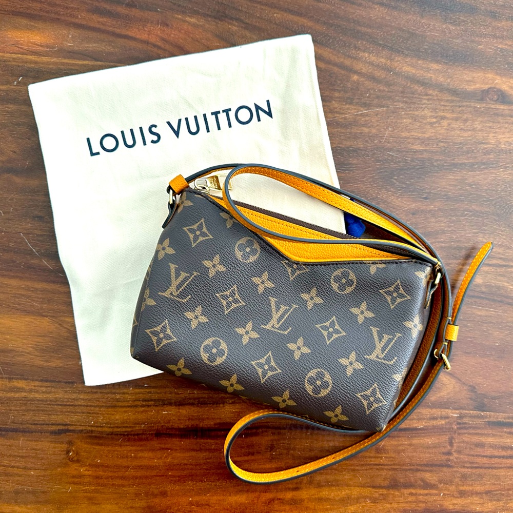 Authentic Louis Vuitton Uniform Monogram Pallas Crossbody